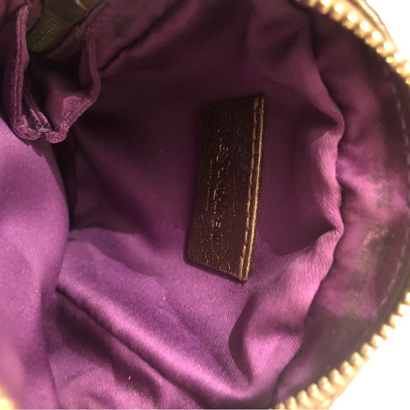 Authentic YSL metallic gold wristlet - Picture 6 of 13